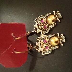 Owl Earrings  NWOT